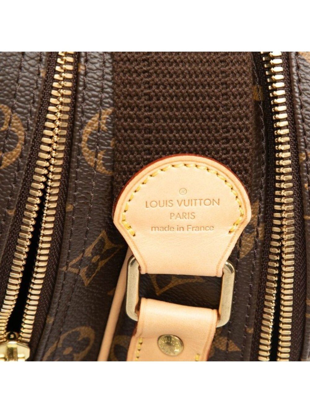Louis Vuitton Monogram Reporter GM Crossbody Shoulder Bag Brown Leather - Picture 6 of 7